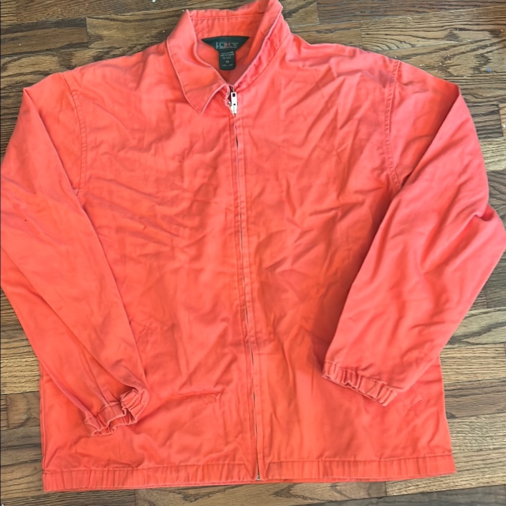 J. Crew Orange Performance Jacket Lightweight - image 1